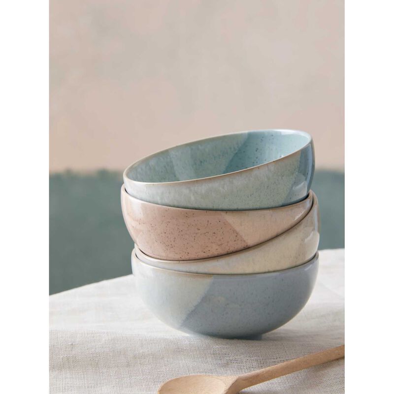 Denby Kiln Pastels Light Blue Rice Bowl image number 1